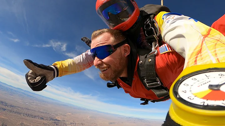 Joshua DeWitt - Tandem Skydive in Las Vegas at Sky...