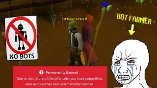 REPORTING BOTS...RuneScape's NEWEST SPORT...