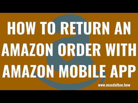Cum să returnezi o comandă pe Amazon cu aplicația mobilă Amazon