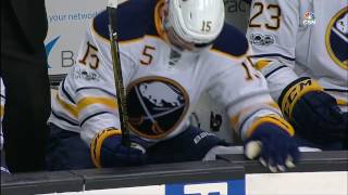 Eichel frustrated after scoring on his own net with unlucky blooper