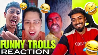 FUNNY TROLLS  Reaction | ನಕ್ಕು ನಕ್ಕು ಸುಸ್ತ್ಆಯ್ತು 😂 Part 17