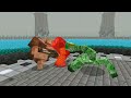 mutant piglin VS mutant piglin brute VS mutant creeper
