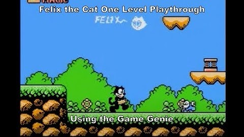 Felix the Cat One Level Playthrough using the Nes