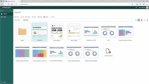 Cloud Reporting Tools: Sharing Report [Shot on v2017]
