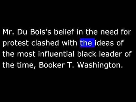Video: WEB Du Bois bütün afroamerikalıların geydiyi örtük haqqında yazarkən nə demək istəyirdi?