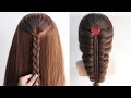 new trick for long hair hairstyle | easy hairstyle | hairstyle for beginners