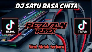 DJ TERBARU TIKTOK 2023 - SATU RASA CINTA || SOUND KANE JEDAG JEDUG FULLBASS PALING ENAK BANGET