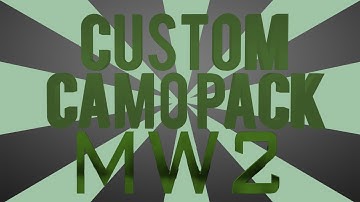Custom Camo Pack #3 | MW2 | TheSkinForge