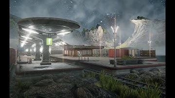 THE TRAIN - Unity Sci-Fi Scene