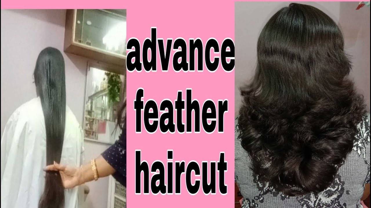 long to short feather haircut /फैदर हेयरकट करें बहुत ही आसानी से //advanced feather haircut💇