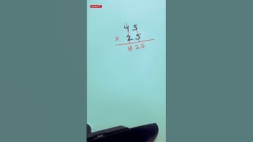 multiplication tricks #shorts #math