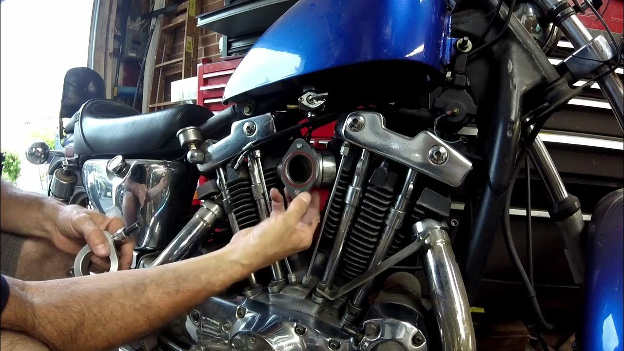Convert CV Carb Keihin onto Ironhead Sportster Shovel Head or a Mikuni