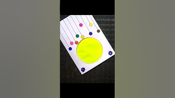 Guru Purnima greeting card easy/special greeting card for kids/beautiful card #greetingcard  #cards