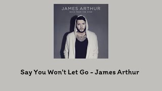 Say You Won't Let Go - James Arthur แปลไทย [SUBTHAI]