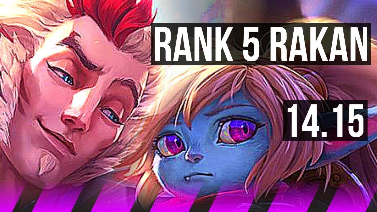 RAKAN & Smolder vs POPPY & Kai'Sa (SUP) | Rank 5 Rakan, 2/2/10, Rank 28 | EUW Challenger | 14.15