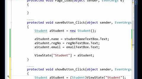 User defined type in ViewState ASP.NET Bangla | How user defined ViewState  Works