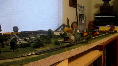 NScale Atlas C628 SP First Run.AVI Train Layout