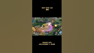 Ruby Mode Sad #mobilelegends #mlbb #youtubeshorts #shorts #ruby