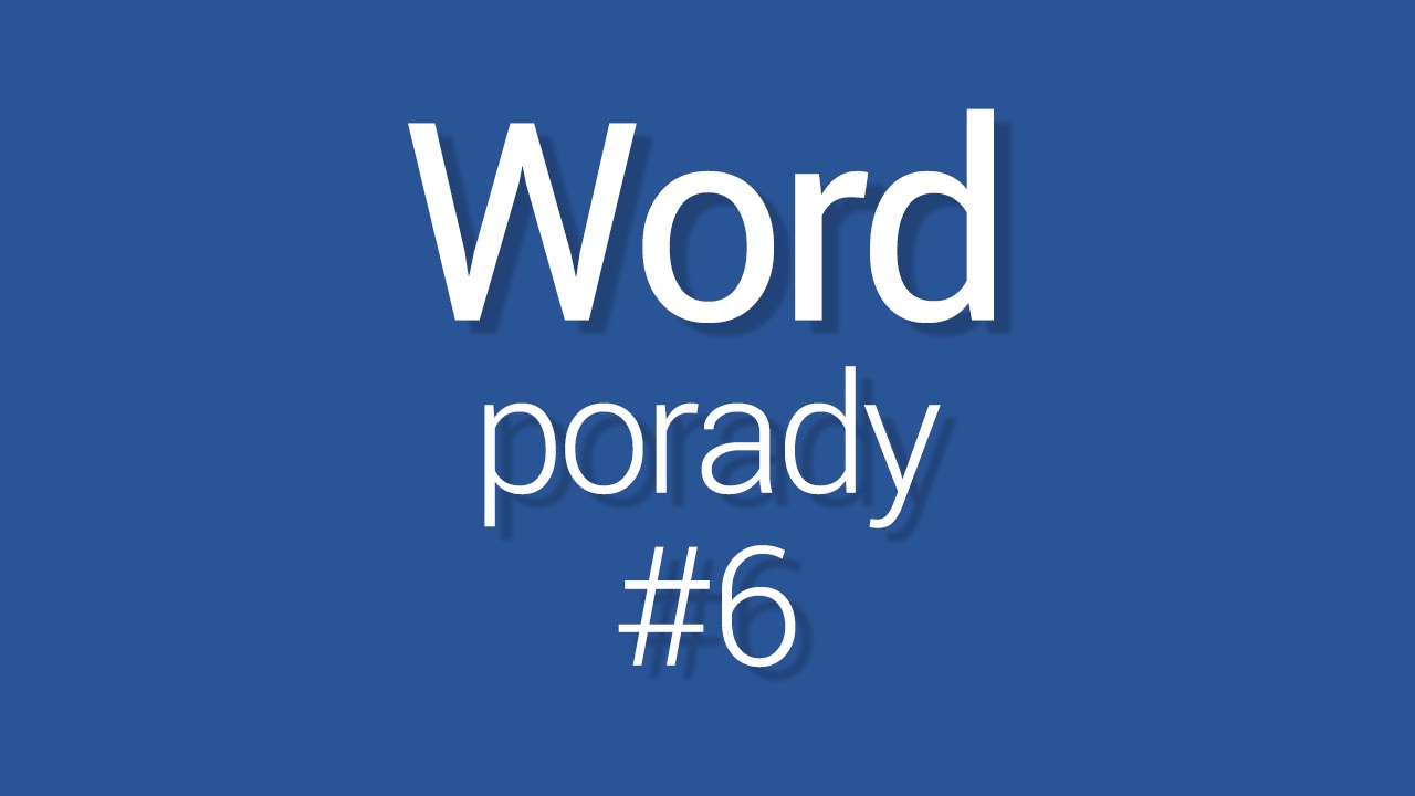 Word Porady - Symbole i znaki specjalne w Word /#6/ - YouTube