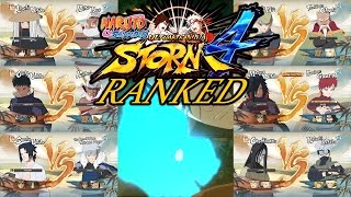 Naruto Shippuden Ultimate Ninja Storm 4 - Online ranked matches #1 - 1080p 60fps - no commentary