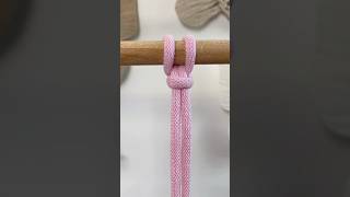 Mounting Knot for Beginners #macrame #macramebasics #diy #macrameknot #macramebeginners #shorts #DIY