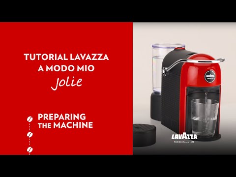 Lavazza A Modo Mio Jolie - Tutorial preparing the machine | Lavazza