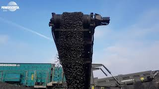 Powerscreen Horizon 6203 Screening Incinerated Asphalt