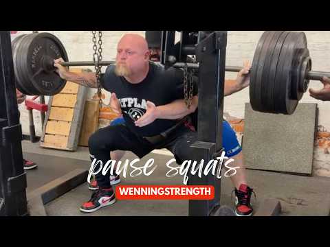 Video thumbnail: Pause Squats