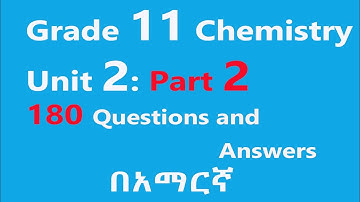 Grade 11 Chemistry Uni 2 Part 2: Chemical Bonding Questions & Answers | Easy Explained Tutorial