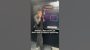 Bina Vectors Physics Possible? 😂 | Science Students Can Relate #physics #trendingshorts #viral
