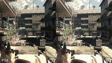Call of Duty Ghosts: PS4 vs. Xbox One Comparison