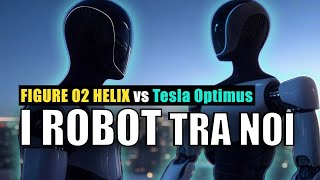 Figure 02 Helix vs Tesla Optimus: in 2 anni i robot!