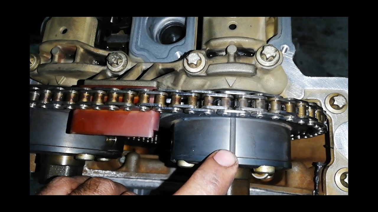 Mercedes C180 Kompressor Engine Timing Mark - Youtube