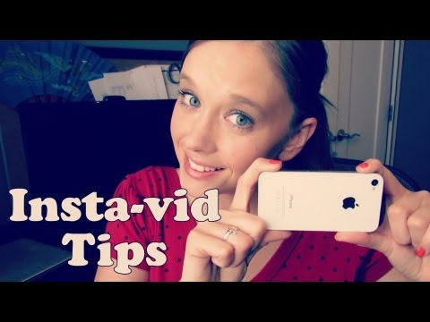 Instagram Video Tips