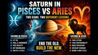 Saturn In Pisces vs Saturn in Aries: The End of One Cycle & the Beginning of Another!
