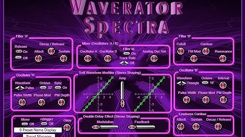 Waverator Spectra VST VST3 Audio Unit: Synth Leads, Pads, Keys, Atmos Textures, Ambient Soundscapes