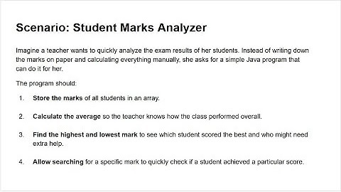 Java Array Mini Project | Student Marks Analyzer | Data Structures in Java | Bengali | Bangla