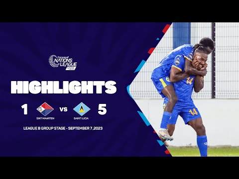 Saint Martin Saint Lucia Goals And Highlights