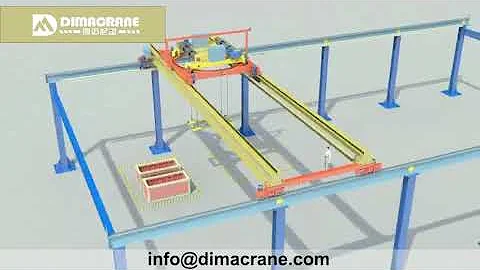 10 ton Automation Overhead crane for Intelligent factory