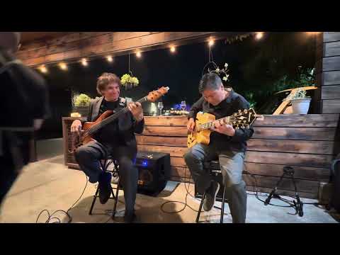 Ken Song and Baba Elefante covering Pat Metheny’s “James” at a private birthday function