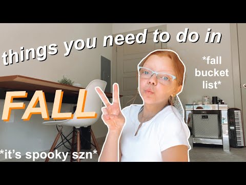 fall bucket list 2020 *things to do this fall*