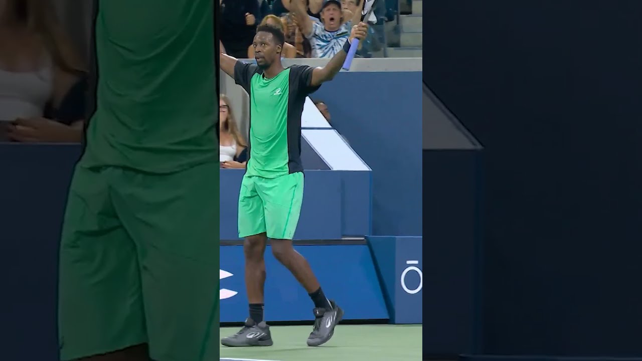 RIDICULOUS Monfils winner! 🏆🤩