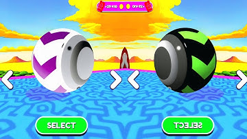 🌈🔥Sky Rolling Ball 3D Vs Reversed Gameplay SpeedRun Max Level 276