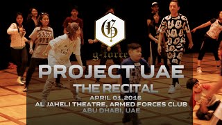 G-FORCE PROJECT 2016 U.A.E. The Recital G-FORCE PROJECT 2016 U.A.E. The Recital