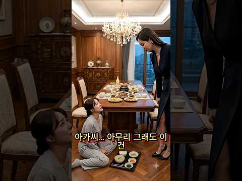 사이다각 ㅣ 친정 가난하다고 식탁 밑에서 밥 먹인 시누이에게 던진 시아버지의 한마디 thumbnail