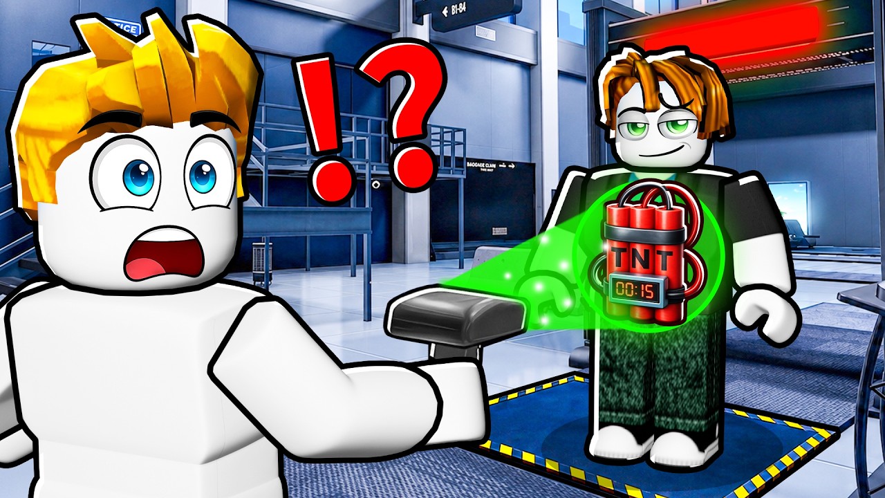 我在ROBLOX裡守護機場！結果！？