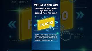 TEKLA OPEN API #teklaopenapi #teklastructures #teklaapi #autocad