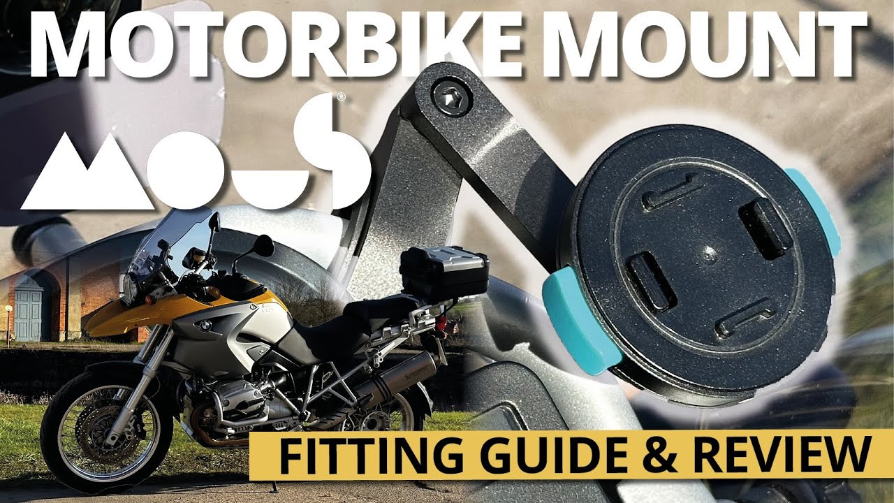 Mous Motorcycle Mount - Fitting Guide & Road Test Review 