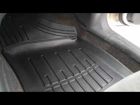 3D гумові килимки Daewoo Sens з бортами Део Сенс, видео 1