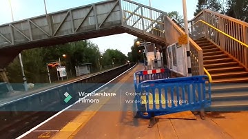 Class 444 SWR Passing Ashurst (New Forest) at speed